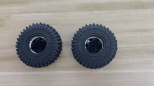 Lốp Xe Hợp Kim Nhôm RED SPIDER 4 Chiếc 51mm 1.0 Inch Kiểu Beadlock Dành Cho Xe RC Crawler 1/18 TRX4M SCX24 Phụ Kiện Nâng Cấp
