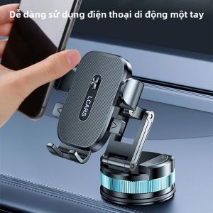 Giá Đỡ Điện Thoại Trên Ô Tô Xoay Đa Góc Bảng Điều Khiển Gắn Hút Tương Thích Với Hầu Hết Các Điện Thoại Thông Minh Phụ Kiện Ô Tô Phổ Thông