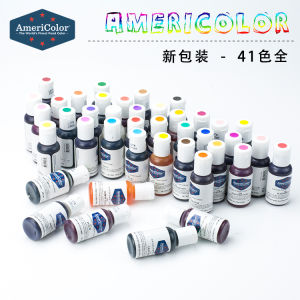 American Americolor Food Coloring/Color Paste Gel Ac Fondant Pigment/Cream Available Multicolor 21G