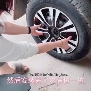 【4Pcs】14-Inch General Car Wheel Hub Universal ABS Plastic Modified Cover F0 Panda Wicker Fuwei Sunshine Baojun 310 Auto Accessories 改装轮毂盖