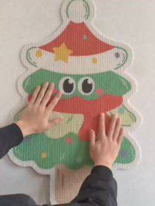 🥕 พรมลับเล็บแมว ทันสมัย ที่ลับเล็บแมว ป้องกันรอยขีดข่วน สามารถยึดติดกับผนังผลิตภัณฑ์มาพร้อมกับกาวด้านหลัง มีกาวในตัว