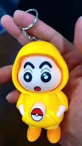 Changing face doll pendant tide play cartoon gift key chain tabletop decoration children
