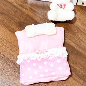 Bộ Đồ Ngủ Búp Bê Cotton 15cm Búp Bê Chơi Đệm Chăn Quần Áo Búp Bê Đồ Chơi Búp Bê Modern Simple Moon Doll Brand