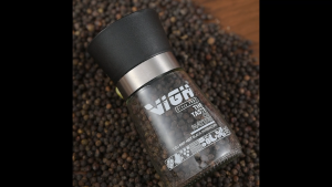 ViGH Tiêu Đen Hạt Nguyên Chất 90g - Kèm Cối Xay Tiện Lợi | Hương Cay Nồng Tự Nhiên Dễ Bảo Quản