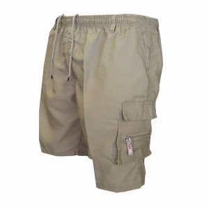 Fashion Mens Cargo Shorts Mens Tactical Short Pants Casual Big Pocket Sports Slacks Cargo Panels Trousers Plus Size for Male