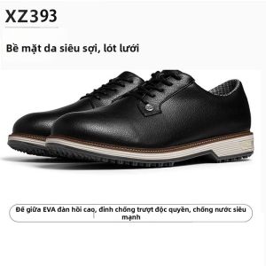 PGM | Giày Golf Da Kiểu Anh Khe Thở