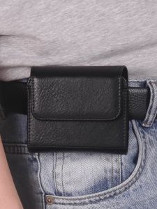 กระเป๋าคาดเอวแบบพับได้สำหรับโทรศัพท์มือถือ Samsung Galaxy Z Flip สำหรับผู้ชาย กระเป๋าคาดเอวแบบขวาง กระเป๋าคาดเอวแบบสากล