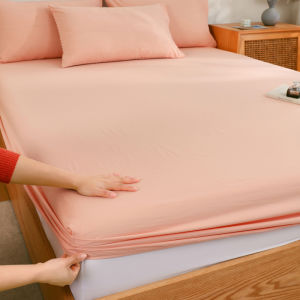 คลาส เอ เพียว ผ้าฝ้าย ผ้าคลุมเตียงชิ้นเดียวซัก ผ้าฝ้าย กันลื่น ผ้าคลุมที่นอน 90200 นักเรียน ผ้าคลุมเตียง นุ่ม ผ้า