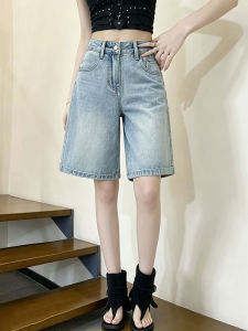 MANMI | Quần Short Denim Dễ Thương Rộng và Ôm Size Lớn