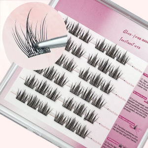 36 clusters of sweet glue-free false eyelashes single cluster DIY detachable natural suitable for beginners length 10-13m#