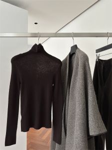 High-quality Elegant Turtleneck Knitted Sweater