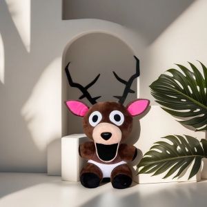 18cm Animals Deer Plush Toys 99 Nights In The Forest Deer Plush Soft Stuffed Plush Doll for Children Birthday Gifts