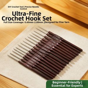 TEKANAI | Mini Crochet Hook Set For Fine Yarn