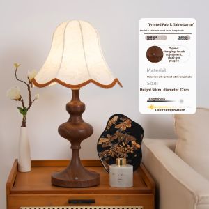 YOULIMEIJIA | Romantic French Retro Style Bedside Lamp