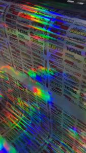 24 Lembar Sticker Motor Keren Hologram Sponsor Racing Anti Air Sudah Potong Tinggal Tempel Untuk Aksesoris Laptop Aesthetic Laptop Helm Case MC.PRC.02