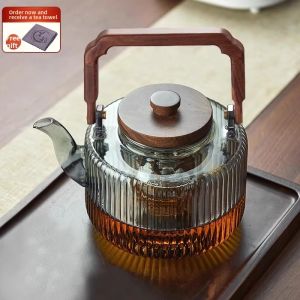 YIHUTEA | Heat-resistant Teapot and Electric Stove Set