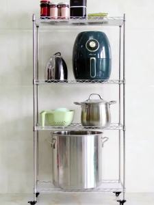 304 Stainless Steel 4-Tier Storage Rack