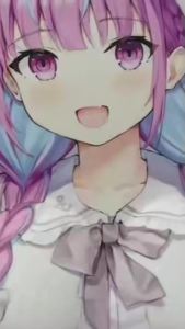 3D Minato Aqua Hololive Kawaii Miếng Lót Chuột - Cô Gái Anime Dễ Thương Ảo Mỏng Ảo Mỏng Cổ Tay Bàn Phím Bàn Laptop Phụ Kiện Cao Su Silicone