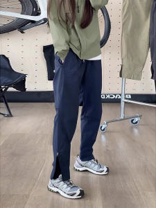 Quick Dry Hiking Trousers Mens Summer Sport Pants Zipper Workwear Trousers Slim Fit Mountain Climbing Blue Three-Proof Cargo Shorts