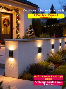 LIANGGUANGJING | Solar Powered Waterproof Outdoor Wall Light