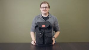 Manhattan Portage Snapshot Backpack with 13" laptop compartment and removable camera insert