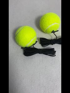 Professional Tennis TrainerTraining Balls with Elastic String for BeginnerSelf-Duty Rebound Tennis Sparring Device Elastic Cord Tennis Rebounder Solo Tennis Rebounder Set for Adults Kids Practice Training Tool Tennis for Self
