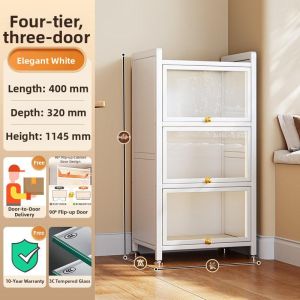 Home Glass Display and Storage Cabinet
