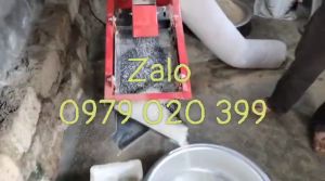 Máy xát gạo có lọc sạn 3 cấp  xay nghiền mịn vỡ ngô hạt