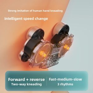 Philips Massage Pillow Neck Back Massager Multi-Functional Home Use Kneading Cushion Gift Idea Butterfly Shape Infrared Therapy