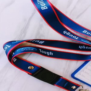 Lanyard Gantungan Tali Id Card Ford Motor Company & Frame Holder Tempat Id Card