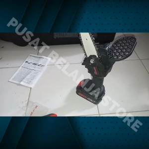 COD Taffware Gergaji Mesin Senso Cordless Chainsaw 21V 4 Inch 800W / Asli Mesin senso kayu super tajam dan kuat  kualitas terbaik