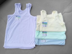 Grosir 1 Lusin Kaos Dalam Anak Laki-Laki Bahan Katun / Singlet Anak Bayi Bahan KATUN / Kaos Dalam Anak Laki Laki Syani Baby Size S-6XL