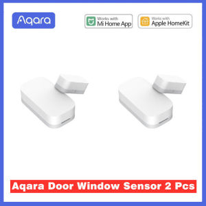 Aqara | Original Aqara MCCGQ11LM Door Window Sensor Zigbee Wireless Connection Door Sensor Work With Xiaomi Home APP For  Smart Homekit