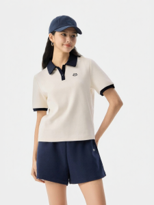 Gap | Embroidered Contrast Color Polo T-Shirt