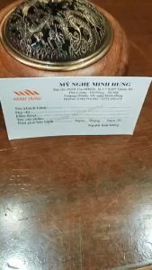 Hũ xông trầm lư xông trầm hương bằng gỗ trạm Long Phụng