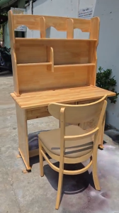 BÀN HỌC SINH GỔ CAO SU CAO CẤP.