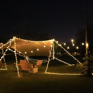 IQONICA 20L/30L/50L LED Solar Frosted Ball Fairy Lights Waterproof Outdoor/Indoor LED Shatterproof Bulbs 8 Light Mode