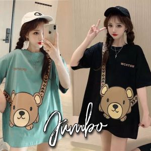 Damai fashion - baju atasan KAOS JUMBO wanita - big size CLAUDIA - konveksi