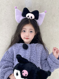 Purple Clow M Bows Headband Kids Cos Dress up Props Quirky Ideas Headband Hairpin Female Amusement Park