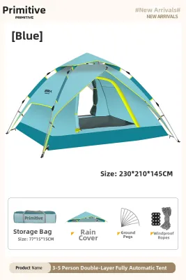 The Primitive | Portable Foldable Rainproof Camping Tent