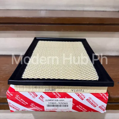 Toyota Air Filter Fortuner Innova Hilux 2016-2025 17801-YZZA3 Replacement of 17801-0L040 Thinner version