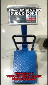 TIMBANGAN duduk digital 100KG / timbangan digital 100 kg TORA