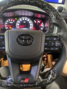 Toyota GR Steering wheel