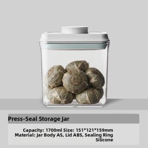 Ankou | Press Airtight Tea Cake Storage Jar