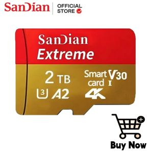 ShanDian Original Storage Card 2TB-128GB Micro TF Card Large Capacity SD Flash Card PC/Phone/Camera/Mac High Speed Card