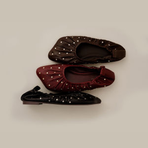 Rivet Aesthetic Spring Casual Shoes Slip On