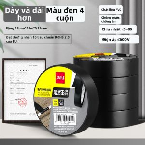 deli | Băng Keo Dính Mạnh Bền Chống Nước Chống Cháy Chịu Nhiệt