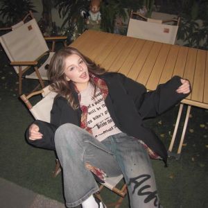 Trendy Design Thickened Bread Style Cotton Jacket Loose Outerwear for plus Size Women American Retro Style Cotton Coat