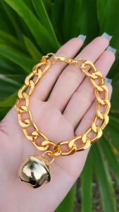 ปลอกคอแมว ปลอกคอสุนัข(ซื้อ2แถม1คละแบบ)โซ่เลสทองอลุมิเนียม ปรับขนาดได้ ฟรีโซ่ปรับขนาดทุกเส้น