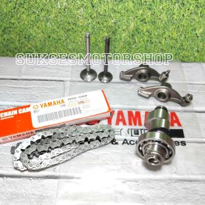 rantai keteng + noken as + pelatuk klep + payung klep yamaha nouvo mio fino karbu